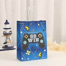 12 piezas Bolsas de regalo con tema de videojuegos, bolsas de compras, bolsas de embalaje