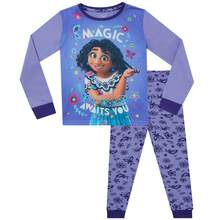 Disney Encanto  Pyjamas | Girls  Pyjamas | Kids Long Sleeve PJs | Official Merchandise | Fast UK Delivery Shipping | Trusted UK Seller | Great Gift For Kids | Perfect For Sleepovers, Birthdays And Christmas - Purple - View 1