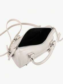 Dedoo 2024 Hot Maillard Style Retro Hot Girl Y2K Leopard Print One-Shoulder Christmas Gift - Beige - View 6