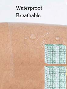 20/10/5/2件大腿防擦伤护具，透明隐形防擦伤大腿带，透明防水贴，防水透气，男女适用，腰带，贴纸 - 彩色 - 查看 9