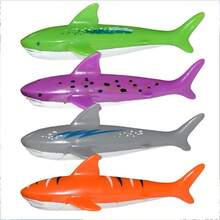 1/2/4 piezas Anillos de buceo que se hunden de colores, juguetes de piscina para diversión en la piscina y la playa - Juguetes vibrantes para el juego acuático, anillos de buceo y entrenamiento de tiburones para aprender a nadar, anillos de buceo, juguetes acuáticos de playa, regalo de Navidad, Halloween (1/2 piezas color aleatorio) - Multicolor - Ver 7