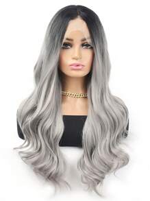 613 Blonde 13x4 Lace Front Wigs Body Wave Synthetic Hair Wig Long Beach Water Wave Hair Wig Honey Blonde Brown Silver Hair 26Inch 180% HD Lace Glueless Wig Women Daily Use