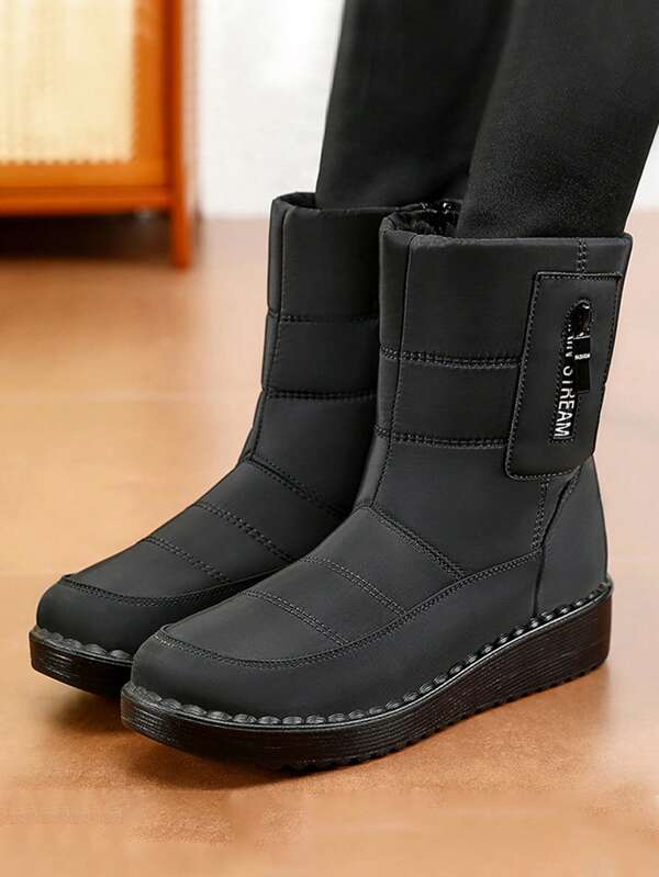 Women's Winter New Thick And Warm Outdoor Comfortable High Top Snow Boots
