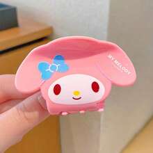 Sanrio Cute Cartoon Animal Paw Hairclips, Sanrio Characters Hair Clips, Summer Holiday Beach Decorative Hair Accessories Beauty Claw Clips Cute Hair Claw