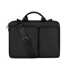 1PC 15.6 Inch Laptop PC Waterproof Shoulder Bag Carrying Soft Notebook Case Cover - Black - View 3