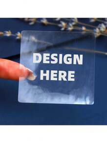 1~100Pcs Personalized Labels - Custom Stickers Square Stickers With Any Design Image Logo Text, Waterproof Stickers, Custom Thank You Labels Stickers Unique Ideal Gifts For Her Friends, Son, Daughter, School Students, Workers, Kids School, Home, Office, Multi-Functional, Adhesive, Exquisite, Stylish, Cute, Soft, Colorful, Cartoon, Ideal Gifts For Him, Ideal Gifts For Her, Her, Girlfriend, Dad, Boyfriend, Family, Mom, Friends, Son, Daughter, Home, School, Dining Room, Living Room, Bedroom, Tea Room, Office