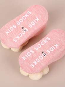 4 pares de calcetines con estampado floral antideslizantes para niños/niños pequeños, calcetines tipo barco respirables y lindos para uso en interiores/exteriores, aptos para primavera, verano, otoño e invierno