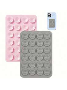 4 pezzi/2 pezzi Impugnatura in silicone per telefono, adatta a tutti i modelli di telefono, supporto adesivo per telefono, maniglia adesiva per telefono senza mani, supporto per impugnatura del telefono per selfie e video compatibile con , telefono Android, regalo per compleanni, famiglia, amici, supporto per telefono, accessori per telefono