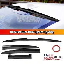 Carbon Fiber Look Rear Trunk Lip Spoiler Wing For Chrysler 300, 300C, And SRT8 Sedans - Default - View 3