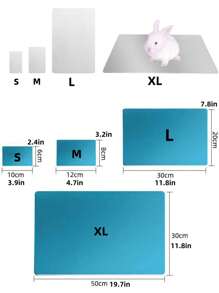 Płyta aluminiowa chłodząca na lato dla zwierząt, odświeżająca i wygodna, lodowato-chłodna, szybkie rozpraszanie ciepła, odpowiednia dla chomików, królików, psów, kotów, chłodząca mata do łóżka, akcesoria do maty chłodzącej na lato do klatki dla zwierząt