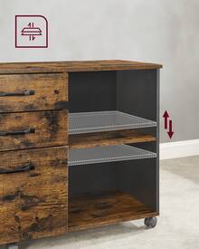 Filing Cabinets - Коричневий+Чорний - Переглянути 4