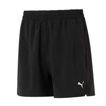 Puma 短褲男褲 M TAD ESSENTIALS 5\' Woven Short 運動褲跑步健身訓練舒適休閒五分褲 - 黑色 - 查看 1