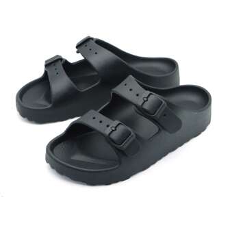 Sandalias de playa de verano para mujer, cómodas y ligeras, con suela antideslizante, zapatillas casuales para exteriores, zapatillas de interior con suela suave y refrescante