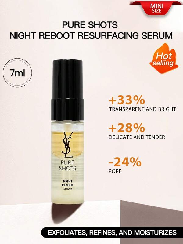 Yves Saint Laurent Sérum de nuit YVES  PURE SHOTS REBOOT [Taille mini] 7ml