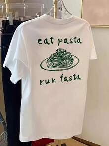 Cats And Wine: The Story Of A Special T-Shirt - 白色 - 查看 2