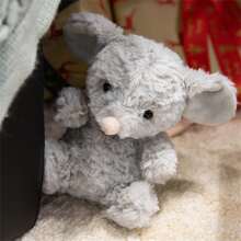 Juguetes de peluche de ratón dulce y mariquita, animales de peluche suaves y esponjosos, decoración especial de habitación, regalos de cumpleaños para niños, fiestas, el Día de la Madre, el Día del Padre, Acción de Gracias, Halloween, Navidad