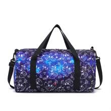 Exquisite Starry Sky Travel Bag, Duffel Bag, Yoga Bag, Gym Bag, Starry Sky Series, Suitable For Travel, Carrying Daily Necessities, Fitness, Snow, Picnics, Outdoor Sports Training Bag For School School Accessories School Stuff