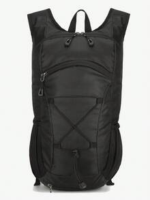 轻便骑行背包，男士适用，是户外运动、徒步旅行和登山的理想之选。便携，男女通用设计，是旅行的完美伴侣。也可作为书包、返校背包使用，大容量、防水、轻便、可折叠，经典休闲风格，适合男孩、男士、教师，是返校、开学第一天、大学、户外活动、旅行、野餐、运动场馆和健身的理想之选。