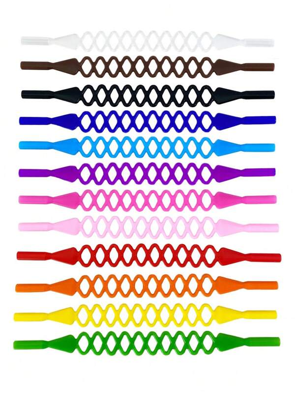 1pc Mesh Anti-Slip Silicone Comfortable Elastic Double Hole Wider Eyeglass Strap