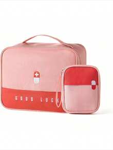 空急救包，急救医疗创伤包，旅行、居家、徒步、露营、汽车、办公室用药包（大号和小号）