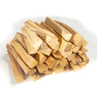 6/12 Piezas Palitos de incienso de Palo Santo | Meditación | Limpieza por Hierbas y Aromas Naturales de Nueva Era - Incienso Sagrado para Haces de Varitas de Sahumerio, Limpieza de Energía del Hogar, Sanación Espiritual, Meditación y Alivio del Estrés, Cosechado Silvestre