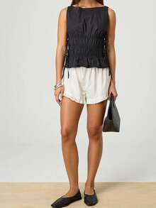Women Tank Tops & Camis - Black - View 4