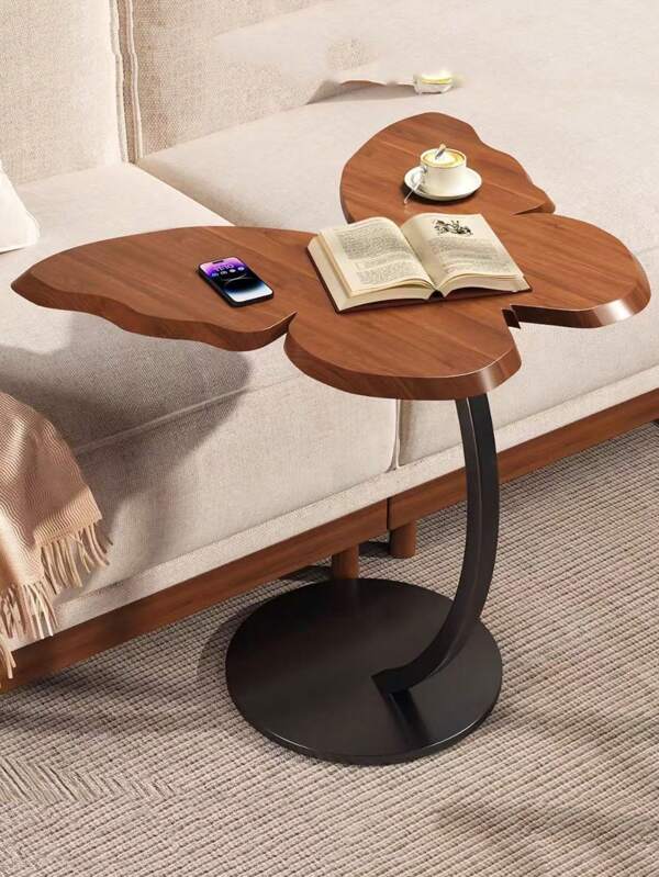 1 pezzo Comodino alternativo, moderno e minimalista, tavolino vintage creativo, tavolino laterale per divano, in acciaio al carbonio di lusso o in materiale in legno di alta qualità, regalo personalizzato
