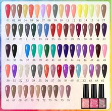 FTMY 2025 Fashion  46pcs Gel Nail Polish Set Big  Comfortable Shiny Dustproof Sunproof Lasting No Peel 42 Colors With Snow Base Top Matte Glitter Coats For LED Lamp Perfect Gift For Girlfriend Mom Or Daughter - 彩色 - 查看 3