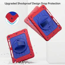 1pc Stock Case With Pencil Holder [360° Rotating Hand Strap] &Stand