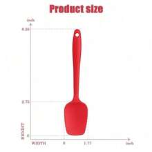 4 Piece Silicone Spatula Set For Baking Heat Resistant Cooking Utensil Flexible Spoon Baking Mixing Tool Cooking Gadget 8.26 Inch - 4 CÁI - Xem 4