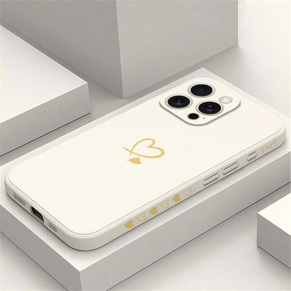 Liquid Silicone Simple Love Case ForiPhone 17 Air 16e 16 15 Pro Max 14 Plus 13 Mini 12 Pro 11 X XS XR XS Max 7 8 Plus SE2 SE3 Sam Sung Galaxy S25 S24 Ultra S23 FE S22 Plus S21 S20 S10 A17 A07 A56 A55 A54 A53 A52 A51 A36 A35 A34 A33 A32 A26 A25 A24 A23 A22 A16 A15 A14 A13 A12 A06 Xiao Mi Redmi Note 14 13 Pro Plus