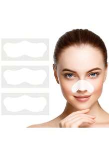 5 piezas/10 piezas/15 piezas/20 piezas/30 piezas/40 piezas/50 piezas/100 piezas/200 piezas Tiras para la nariz para eliminar puntos negros, limpieza profunda, parches faciales para puntos negros - al por menor