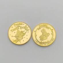 5/10/20 قطعة من العملات التذكارية المطلية بالذهب بشكل السن، هدايا إبداعية على شكل سن للجمع، هدايا طبية لعيد الميلاد - متعدد الألوان - مشاهدة 4