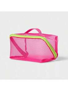 Mesh Makeup Bag - Ulta Beauty - Hot Pink - View 2