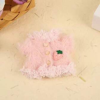 [Vêtements seulement] Nouveau stock de vêtements Labobo de 1ère/2ème/3ème génération, jupe en peluche aux couleurs de bonbons pour Labubu, tenue mignonne en peluche pour poupée de fête