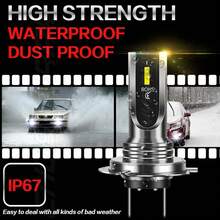 CHUSYYRAY FOR  2 2007-2015 2x H7 Headlight Conversion Kit LED Bulbs White Light 6000K - H7 - 查看 3