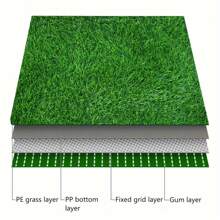 Pelouse artificielle multi-usages, fausse herbe DIY, tapis de mousse de simulation de jardins, décorations intérieures/extérieures de jardin, pelouse artificielle pour terrain de jeux, tapis carré d'herbe esthétique, moquette de pelouse artificielle épaisse pour la décoration intérieure, tapis d'herbe verte micro-paysage, tapis d'herbe artificielle d'intérieur