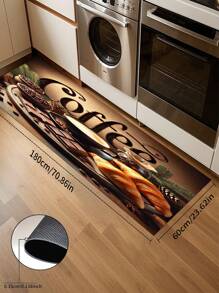 1pc Absorbent Drying Mat, Coffee Machine Mat, Handmade Coffee Pot Drainage Mat, Kitchen Countertop Dish Drying Mat, Breakfast Mat, Non-Slip Heat-Resistant Drainage Mat, Diatomite Drainage Mat, Conceals Stains, Super Drainage Mat, Easy To Clean Dish Rack Mat, Suitable For Kitchen, Dining Table, Cafe, Bar, Holiday, Party, Home Decor, Holiday Gift