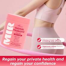 Miriyalyad Women's Probiotics-60 Counts Health Supplements Private Intimate Health Probiotics For Women PH Balance With Prebiotics & Lactobacillus Probiotic Blend - 1PCS - 查看 5