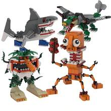 TUNG TUNG TUNG SAHUR，2025年全新AI山海经积木，变异山海经，抽象积木，积木装饰，动物积木，生日礼物，收藏装饰 - 查看 2