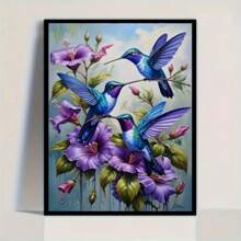 1 Stück [30*40cm/11.8*15.7in] 5D Diamant Malerei Set, Vogel Muster, geeignet für erwachsene Anfänger DIY Mosaik Diamant Kunst, Komplettbohrung Handgefertigt DIY Diamant Malerei, geeignet für Wohnzimmer, Schlafzimmer, Büro Wanddekoration, Überraschungskunst Heimdekoration Geschenk für Familie und Freunde, ohne Rahmen