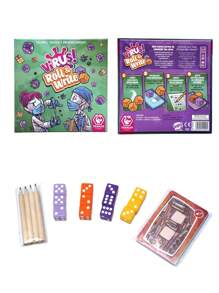 1 pieza, Juego de Tranjis - VIRUS! Juego de cartas de evolución (Paquete de expansión) - Juego de cartas (TRG-12evo), el juego de cartas talla grande contagioso, en inglés, francés y español, el juego de cartas talla grande popular, multijugador, para 2-6 jugadores, juego de San Valentín, juego de Año Nuevo, juego de boda, regalo de Año Nuevo, regalo de San Valentín, para reuniones familiares, fiestas de boda