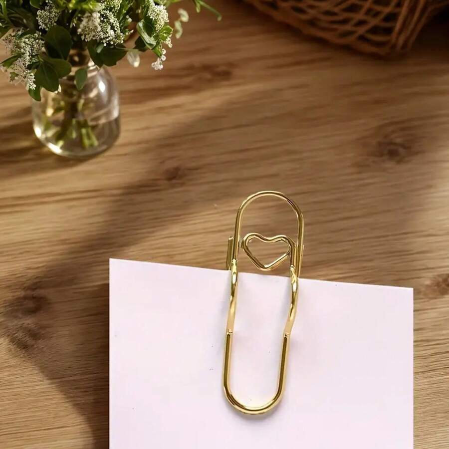 6 Pcs Creative Paperclip Shape Metal Pen Clip,Multi-Function Pen Clip Different Colors To Choose, From Notebook Pen Stick, Paperclip Stationery Tools Unique School Supplies And Office Supplies,Notebook Diary Accessories Clip With Pen Buckle, Fixed Pen Holder And Hanging Function ,Office Supplies,School Supplies,Teacher Supplies Classroom School - 6件 - 查看 1