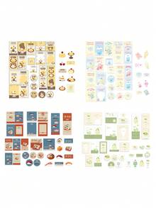 Gift Packaging Materials, Card Header, Card Back, Folding Page, Sticker, Gift Packaging Cards School Supplies,Back To School - one-size - View 12