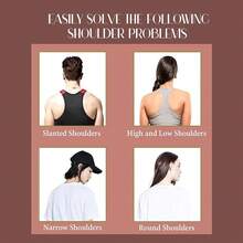 Sholder Pads Ultra Silicone Shoulder Pads For Womens Clothing –Boost Comfort And Posture With Natural,Secure Lightweight Design Ideal For Formal, Casual And Active Wear.2 Pairs - Transparent - 2 Pairs - (1x Transparent+1x Skin) - View 4