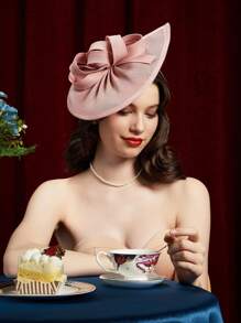 Tea Party Fascinator Hat For Women Kentucky Headwear Derby Pillbox Church Hat For Cocktail Wedding, Hair Accessories, Tiny Hats, Mini Fascinator, Mini Cap, School Stuff