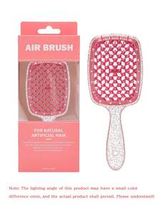 1 قطعة مشط مربع مصنوع من مادة ABS بتصميم شبكي مفتوح للشعر، مشط للتدليك وتصفيف الشعر، مناسب للاستخدام في المناسبات مثل عيد الميلاد وعيد الهالوين. قد يكون هناك اختلاف في اللون عن الصور المعروضة، إذا كان هذا مزعجًا فالرجاء عدم الشراء. أدوات تصفيف الشعر وإكسسوارات الشعر - متعدد الألوان - مشاهدة 24