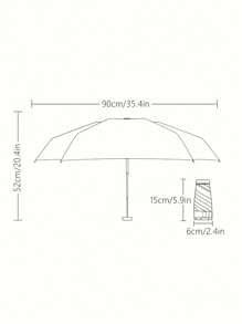 Women's All-Weather Sun Protection Sunshade Umbrella UV Protection Lightweight Portable Sun Umbrella Summer Outdoor Necessities Foldable Carry-On Sunny Umbrella