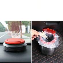 1 Car Mounted 4L Foldable Garbage Bin With Lid, Which Can Be Used As A Telescopic Garbage Bin, Umbrella Storage Bin, Emergency Folding Water Bin. It Is An Essential Creative Storage Item For Cars And Can Be Used With Garbage BagsFor Women Storage Organizer Travel Holiday Essential Fall Decor Autumn Halloween