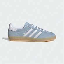Adidas Originals Gazelle 室内休闲运动鞋，款式：JQ7009，男女通用 - 淺藍色 - 查看 1